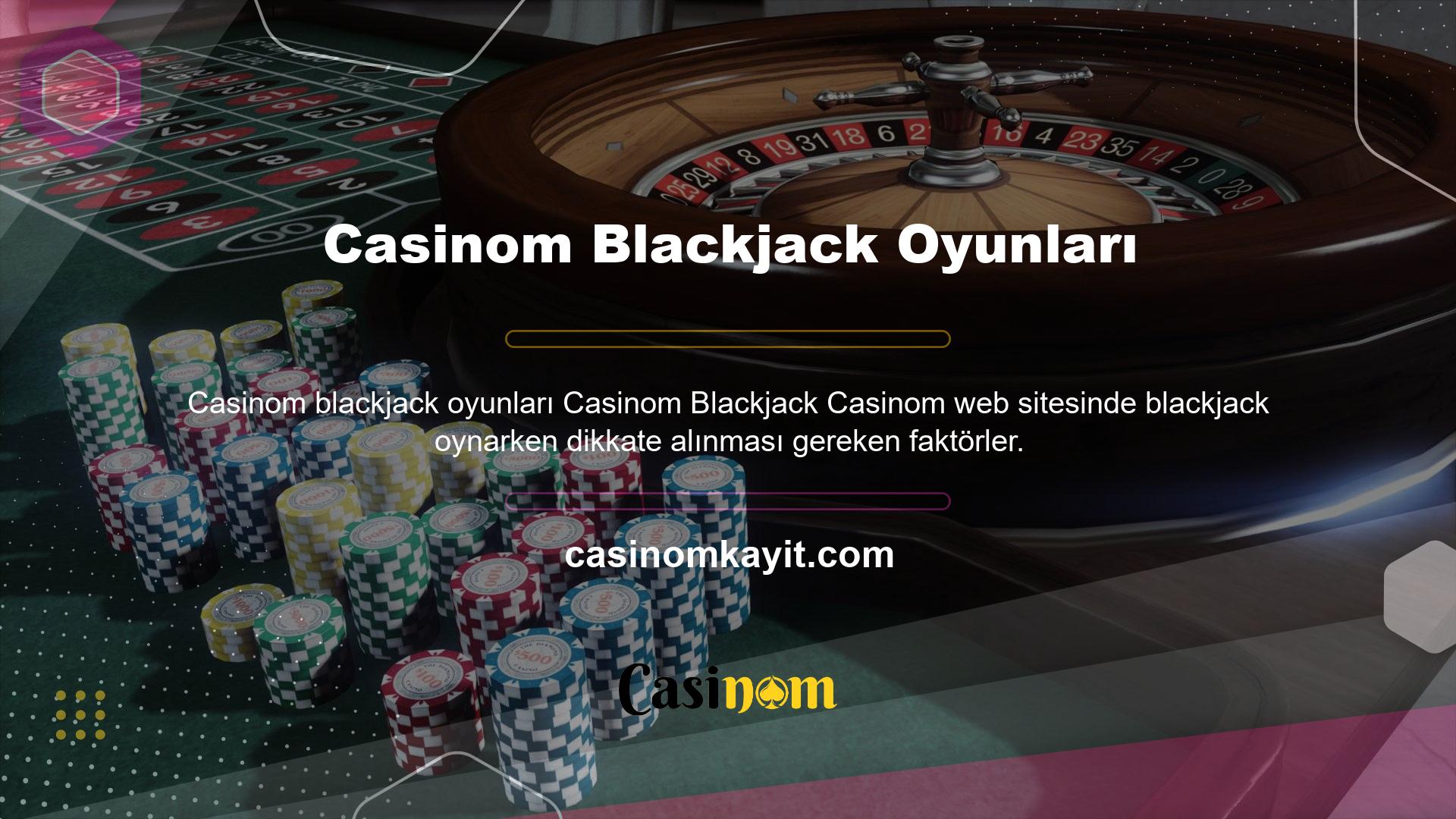 Blackjack'te amaç, oyuncunun eli bitmeden krupiyerden daha yüksek bir sayıya ulaşmaktır