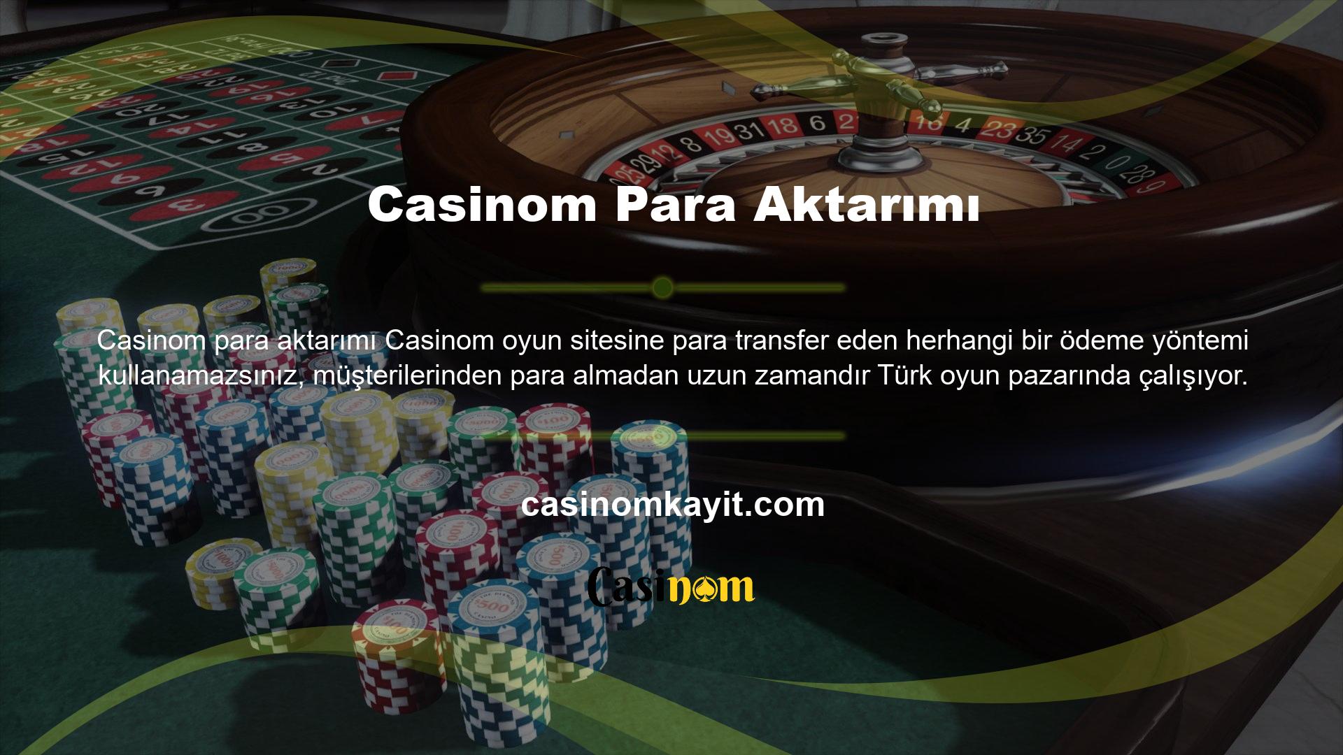 Daha fazla Casinom Ödeme Yöntemleri: Makalenin başlangıcında belirtildiği gibi, Casinom bahis sitesi her gün artan ve güncellenen bir bahis sitesidir